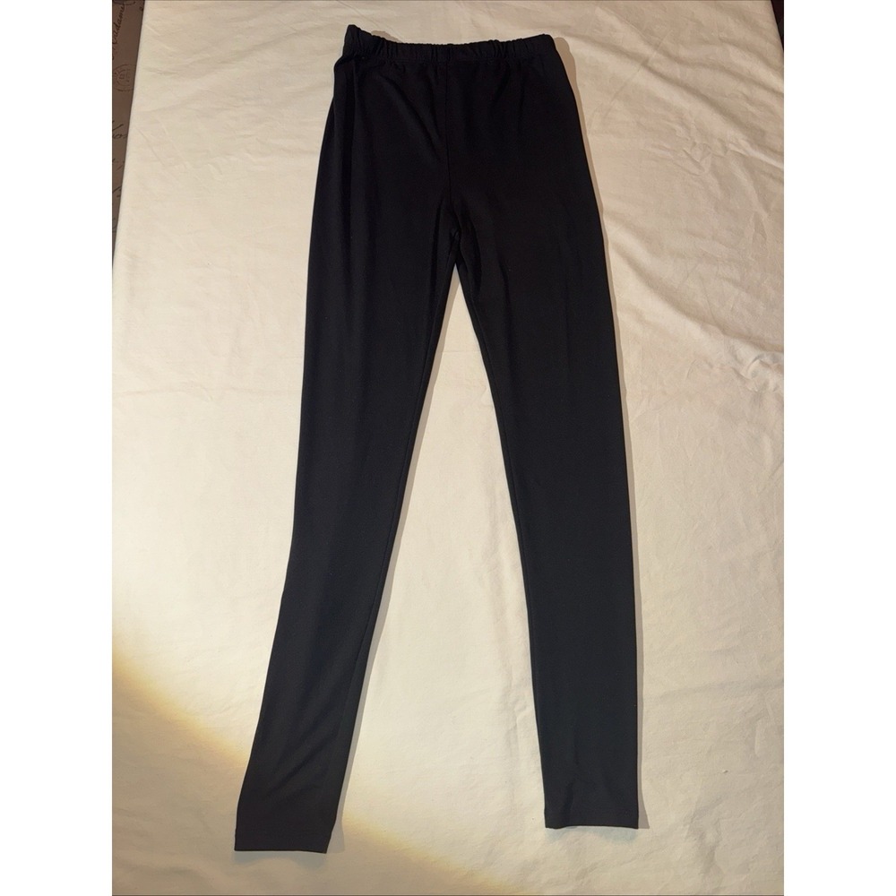 Zenana Outfitters Leggings Womens Size Small Pull On Stretch Ankle‎ Black